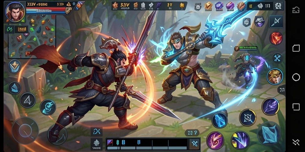 Gameplay seru dan mendebarkan dalam 333V.