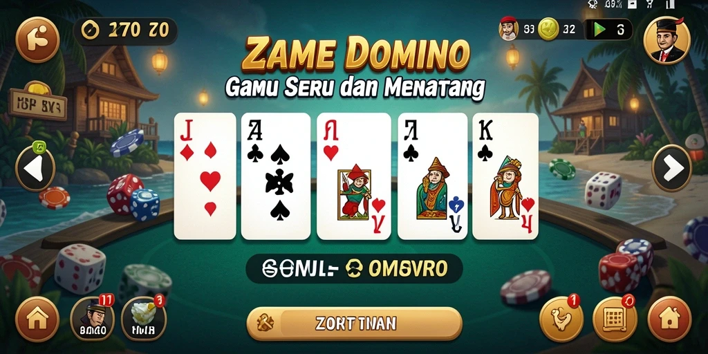 Tampilan gameplay ZORTOTO yang menarik dan interaktif.